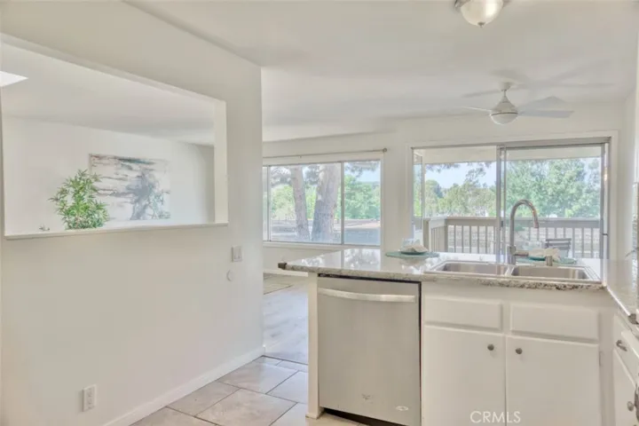 View from kitchen