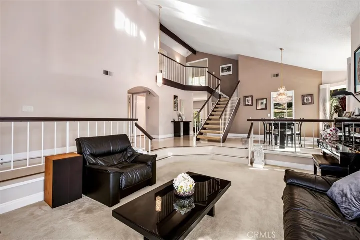 DRAMATIC VAULTED CEILINGS!