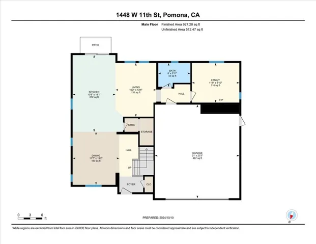 1448 W 11th Street, Pomona, California 91766