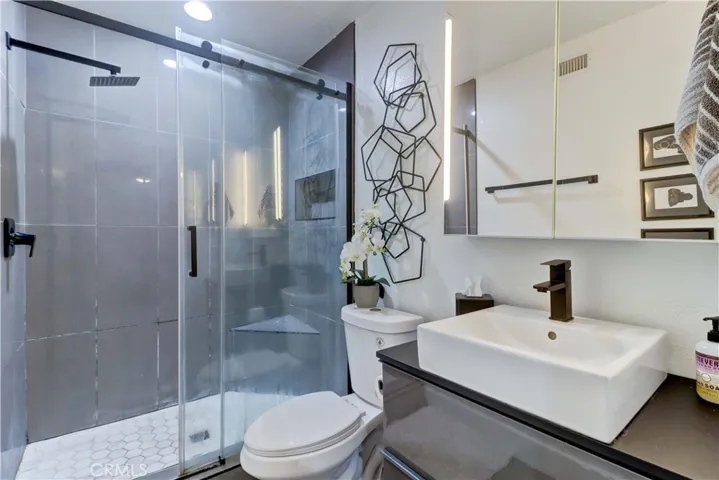 Primary bathroom.