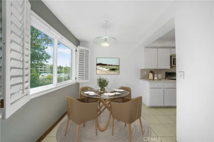 Breakfast nook in Kitchen