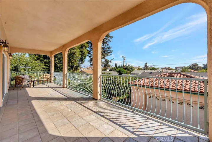 Second Floor Back Balcony