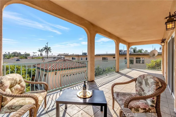 Second Floor Balcony