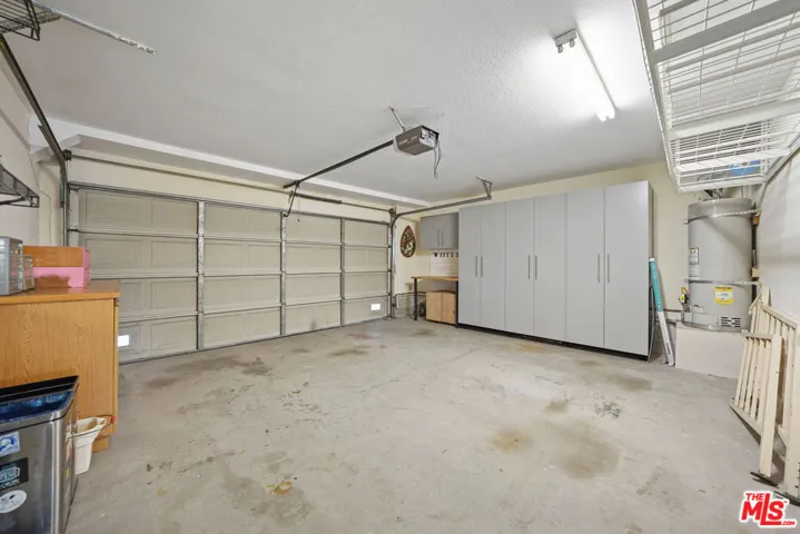 Garage with Built-ins
