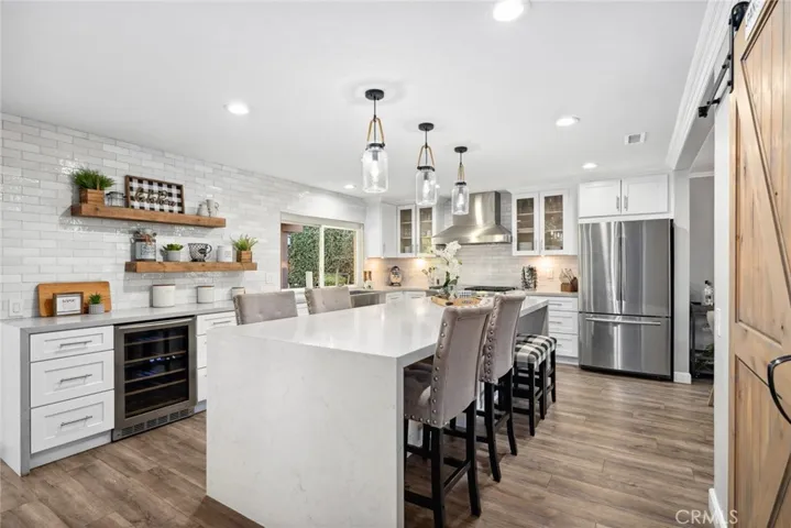 newly remodeled Kitchen with large island