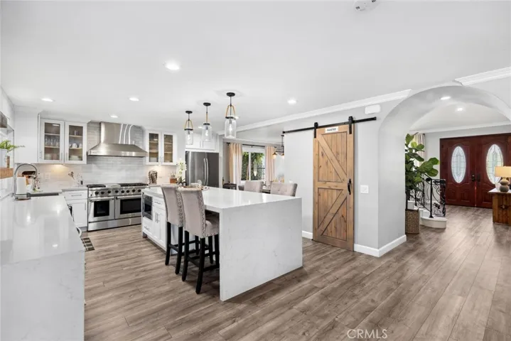 Modern Kitchen with large island