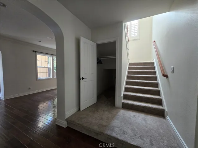 downstairs closet