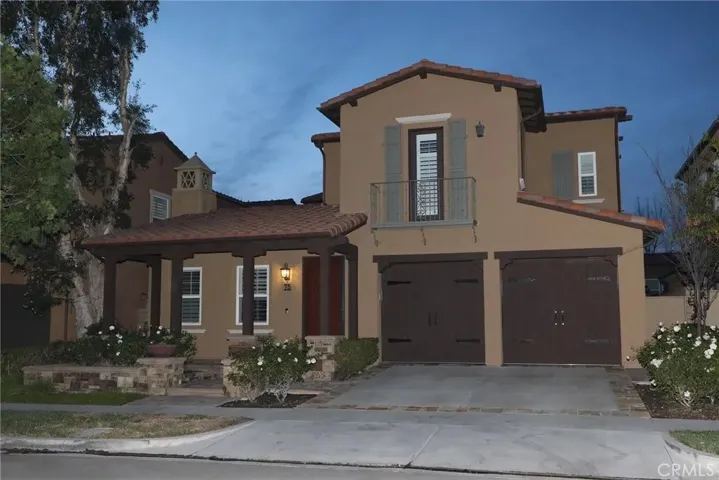 Front at sunset