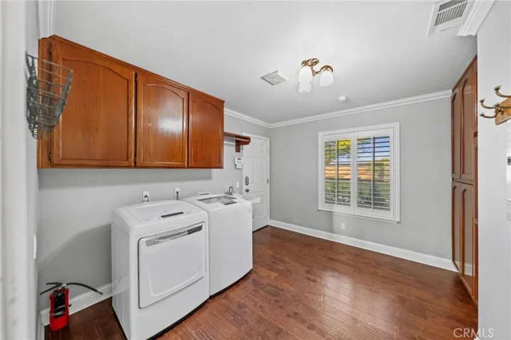 Laundry room and garage access
