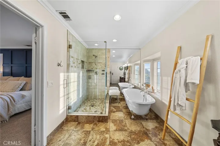 Primary bathroom suite