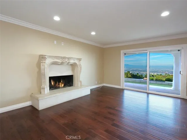 Family Room with Fireplace