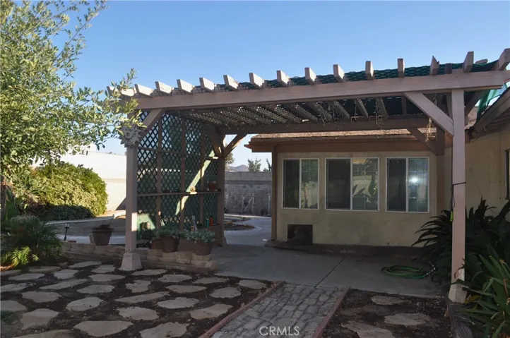 Backyard South facing home
