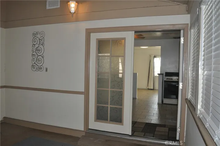 Indoor Patio entrance