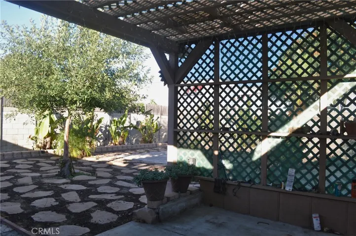 Backyard wooden