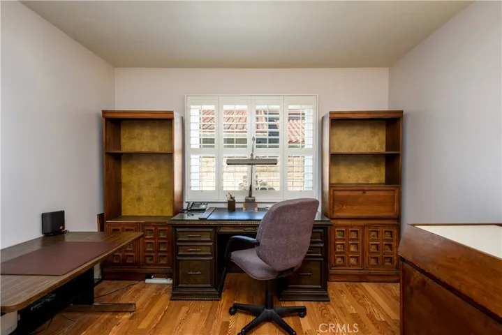 4th Bedroom downstairs
used as office space