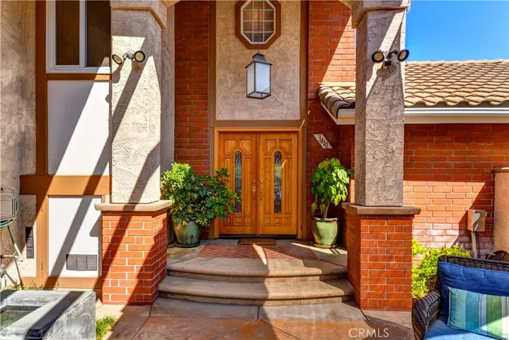 Double Door Entrance