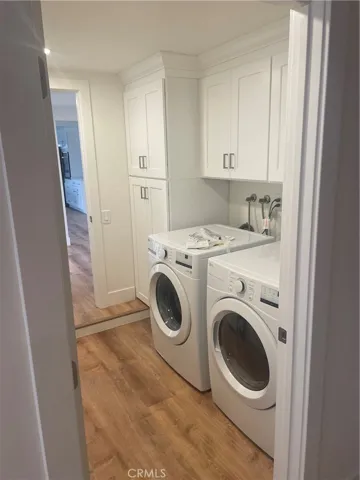 Separate laundry room