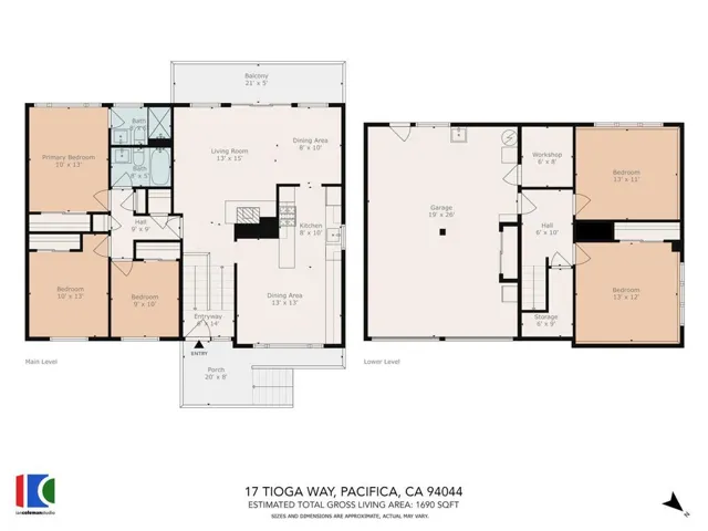 17 Tioga Way, Pacifica, California 94044