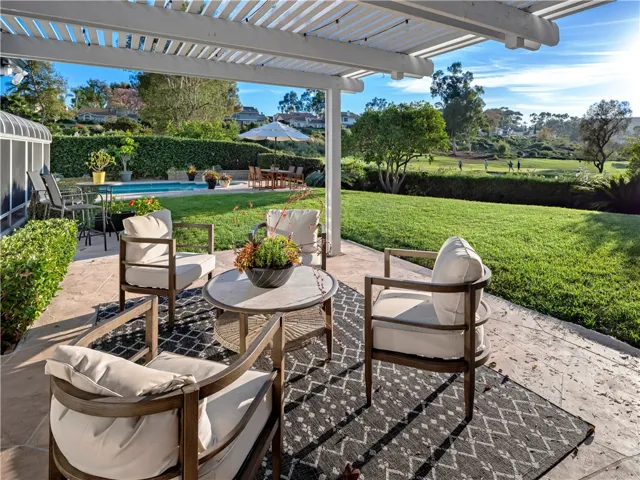View from patio