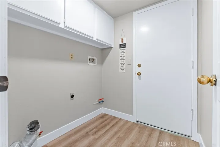 Inside laundry room and attached 2 car garage!