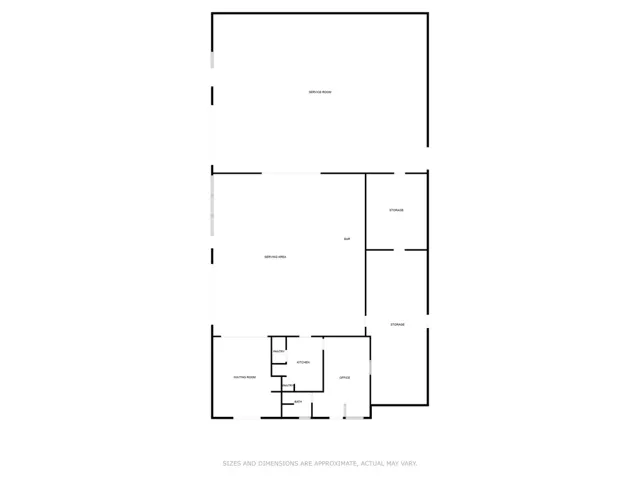 Floor Plan - Tasting Room