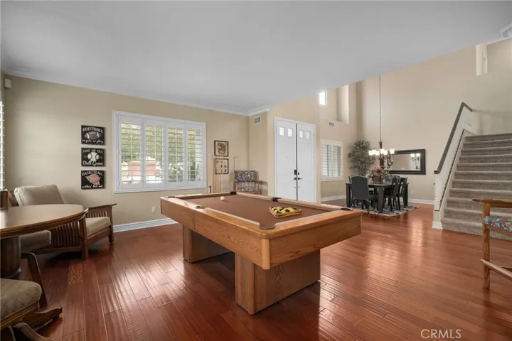 Front entry area with formal living and dining rooms
