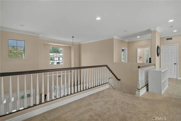 Welcoming loft area