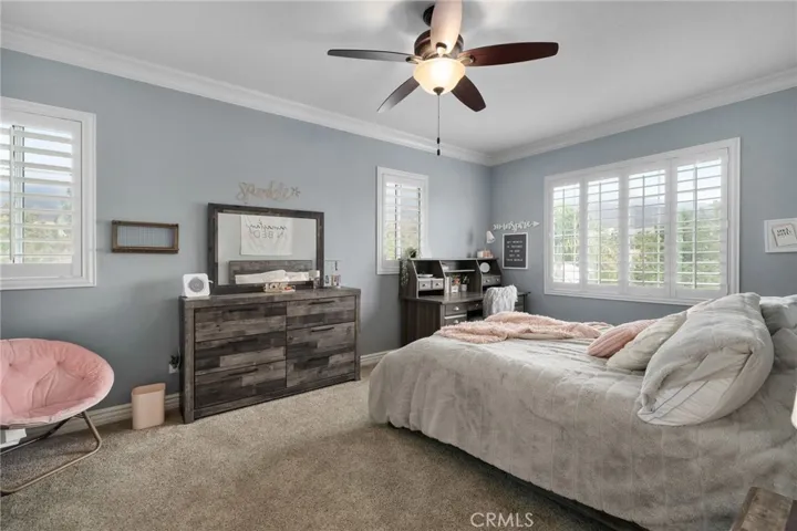 Bedroom #3 with mountain views