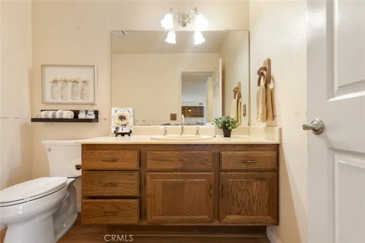 Downstairs guest bathroom.