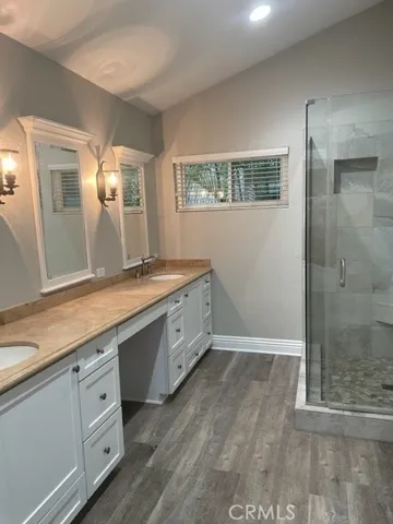 Primary Shower and Dressing area