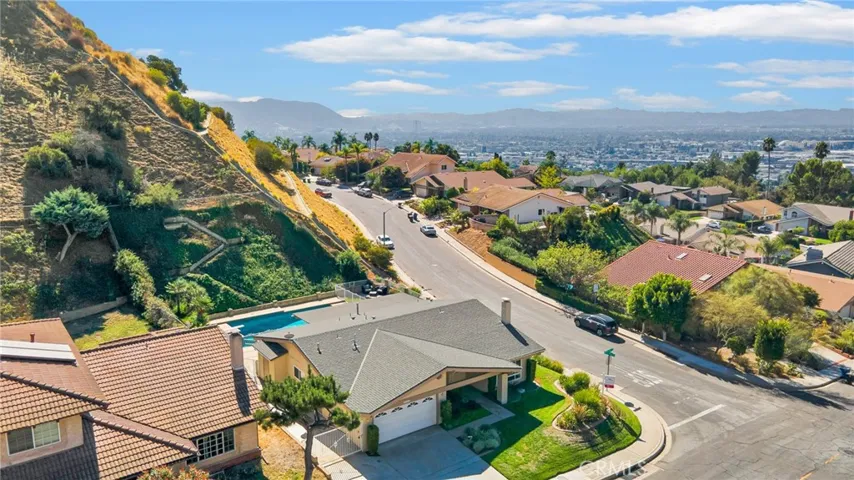 Aerial View of the corner lot