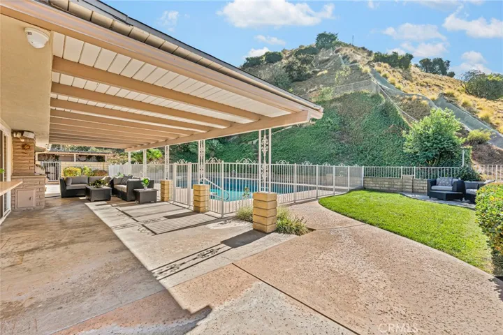 Rear Patio