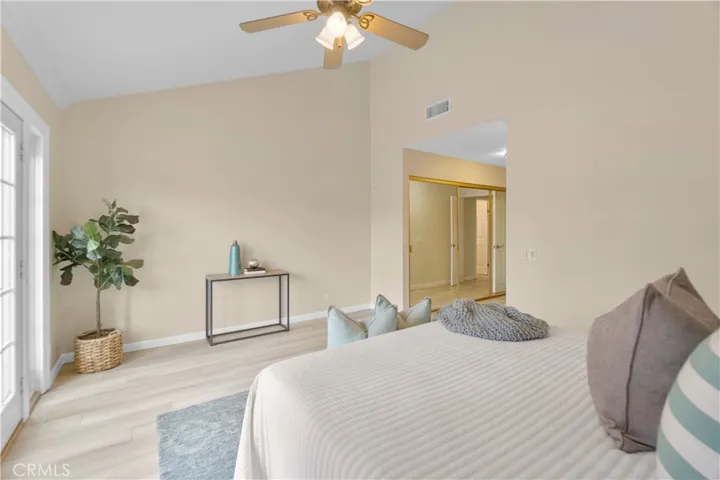 Main Bedroom with Vaulted Ceilings