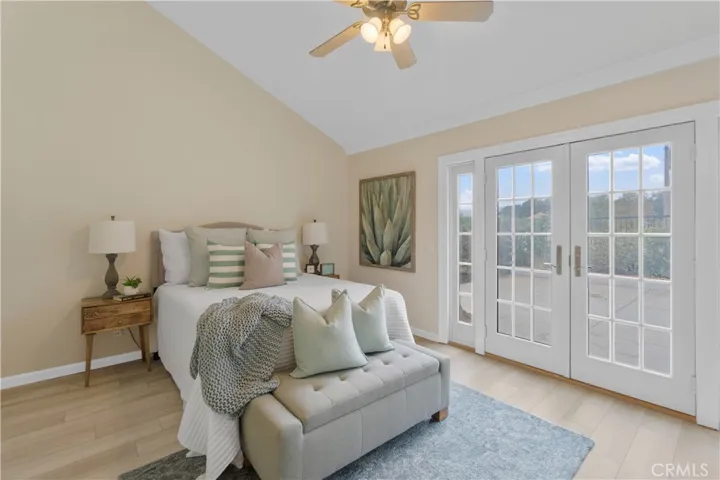 Main Bedroom with Vaulted Ceilings
