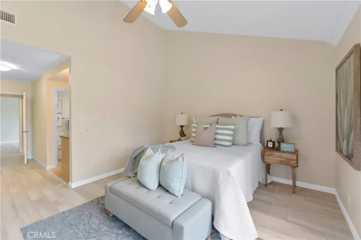 Main Bedroom with Vaulted Ceilings