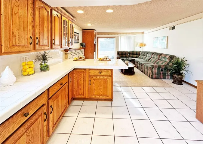 Kitchen is Open to Family Room