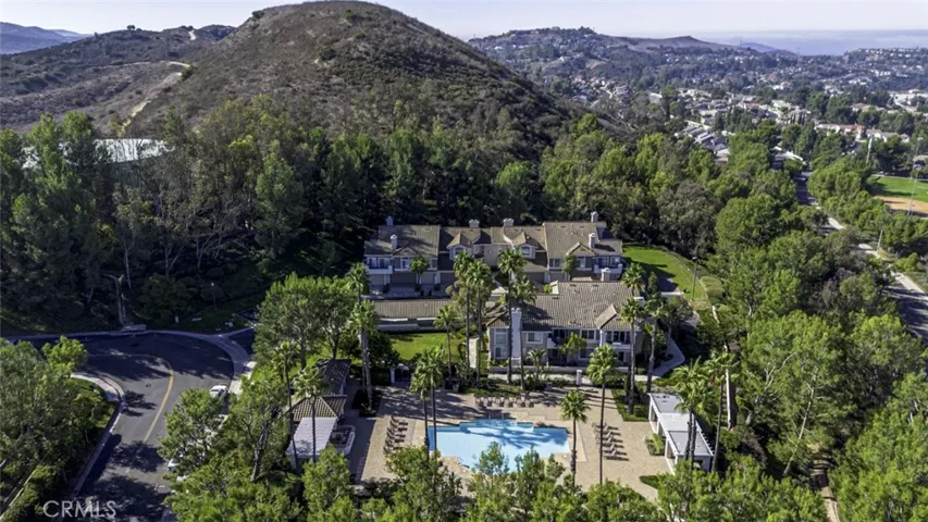 aerial view of