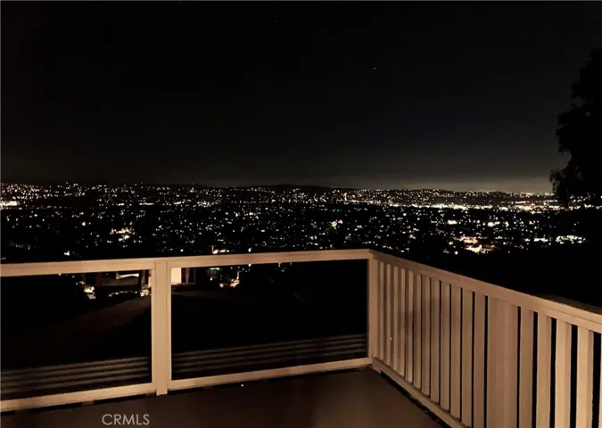 upstairs night view
