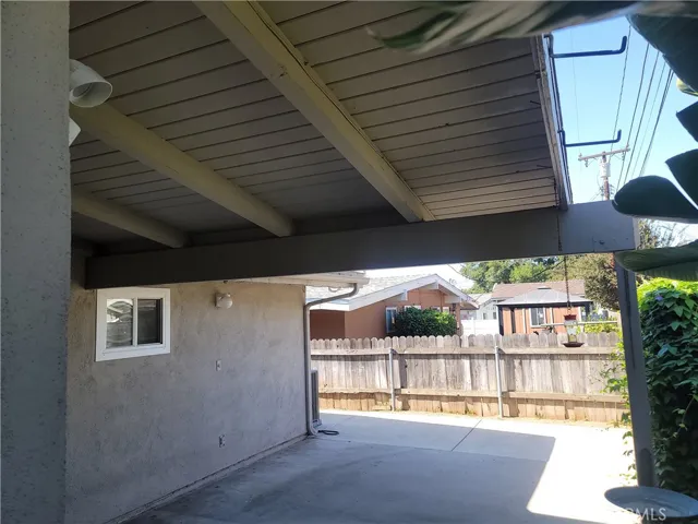 rear side patio