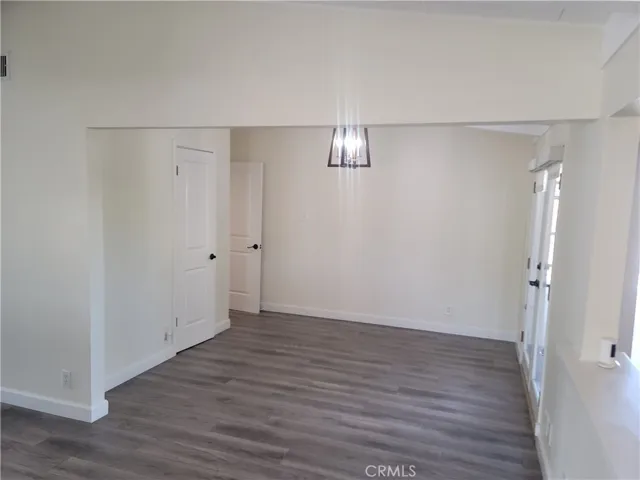 dinning area and 3rd bedroom
