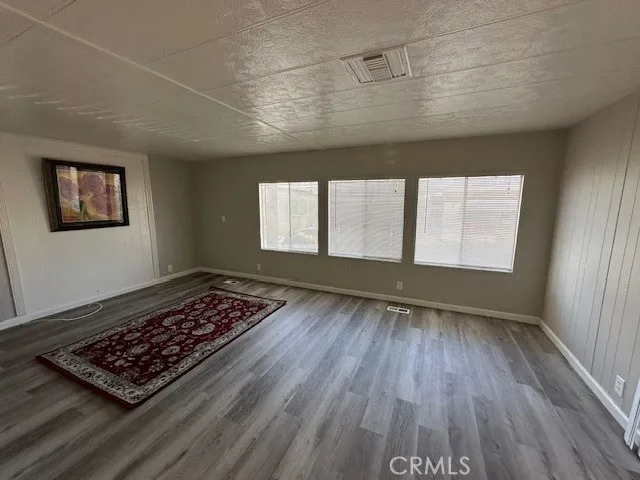 Living Room with Large Picture Windows.