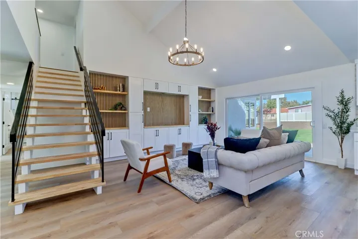 Upscale open concept living space
