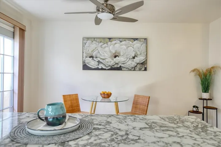 Dining with room to entertain.