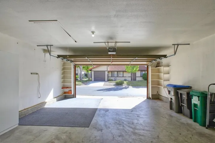 Full 2 car garage