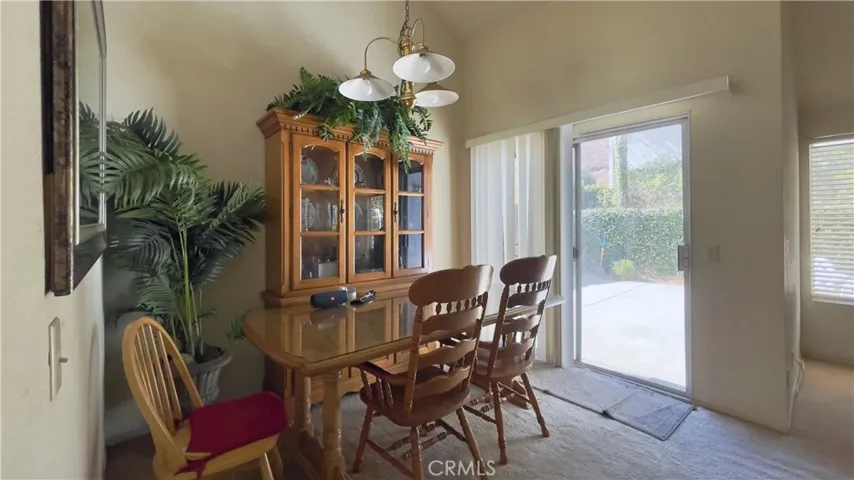 DINING AREA VIEW .