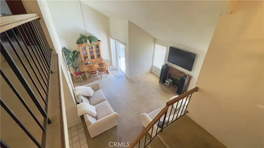 LIVINGROOM VIEW WITH VAULTED.
