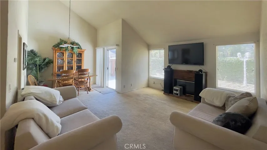 BIG SIZE LIVING ROOM WITH DINING AREA. AND A ROMANTICAL FIREPLACE.