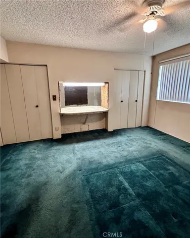 Master Bed with two closets and Vanity