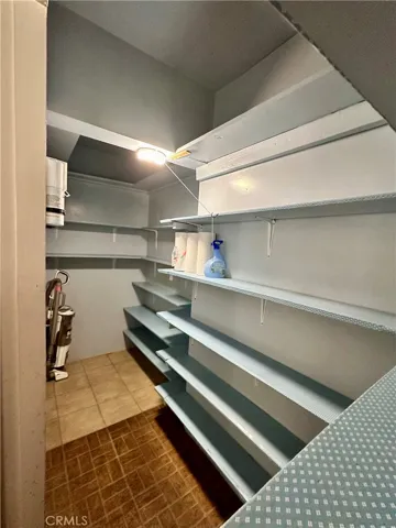 Pantry off kitchen