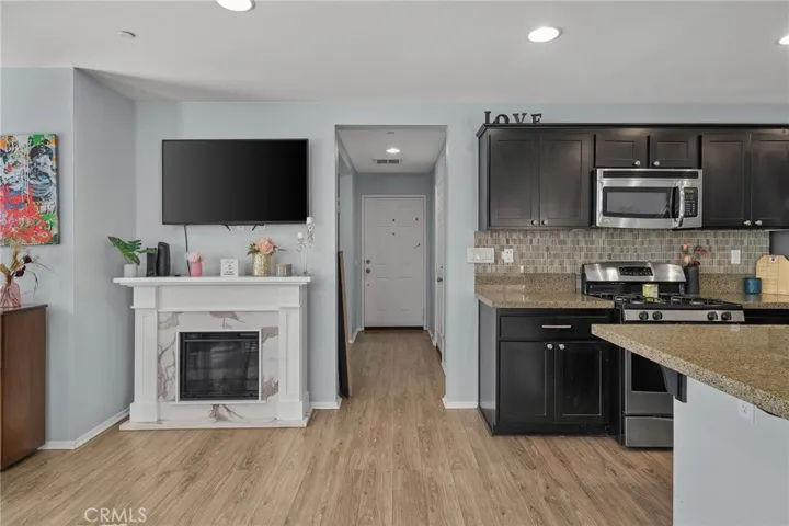 Living Room and Kitchen